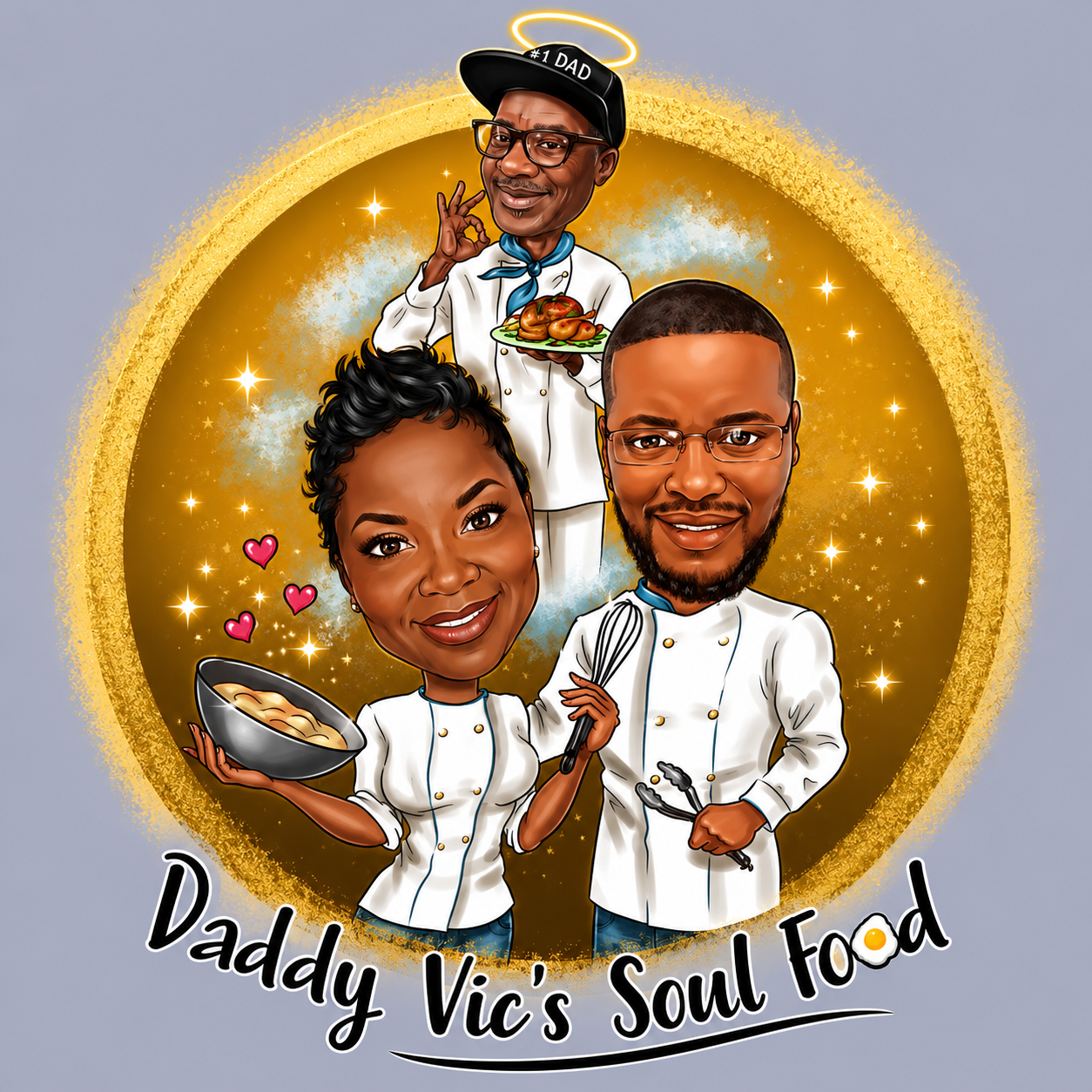 Daddy Vic's Soul Food logo