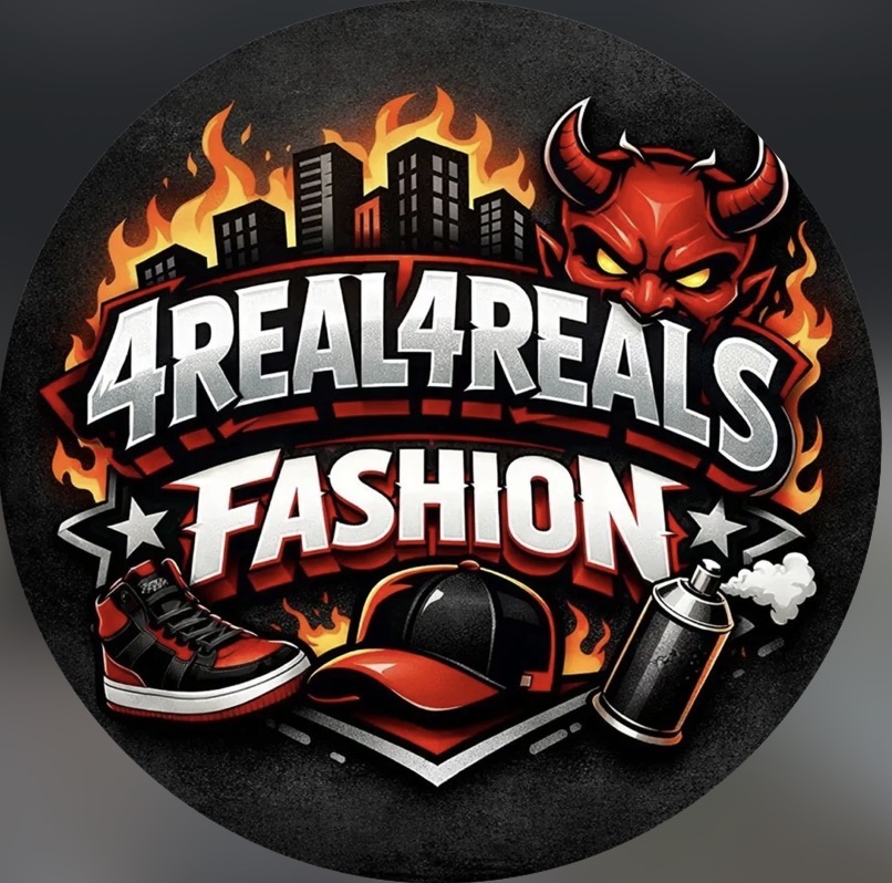 4REAL 4REAL’S FASHION DRIP BOUTIQUE logo