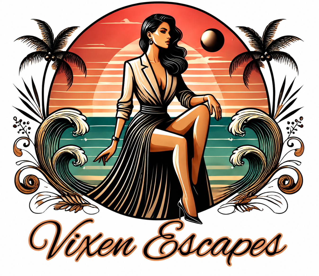 Vixen Escapes logo